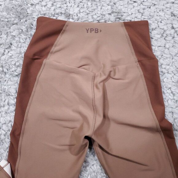 Abercrombie YPB sculptLUX Curve Love 7/8 Length Leggings Colorblock Size XS - Picture 4 of 10